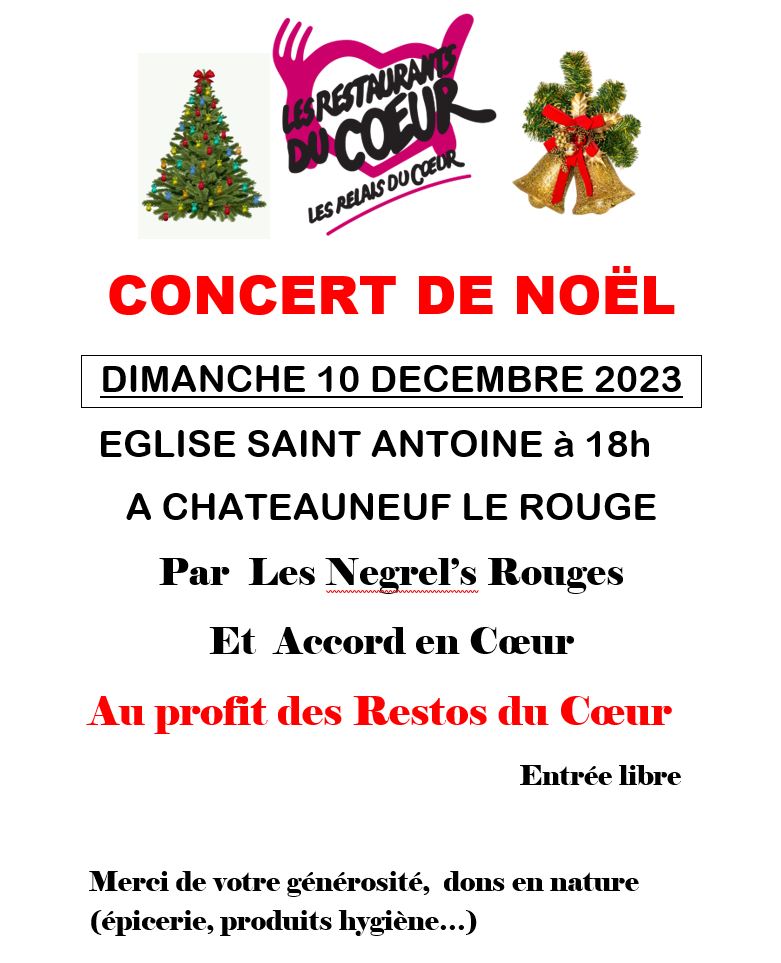 Concert de Noël 10.12.2023